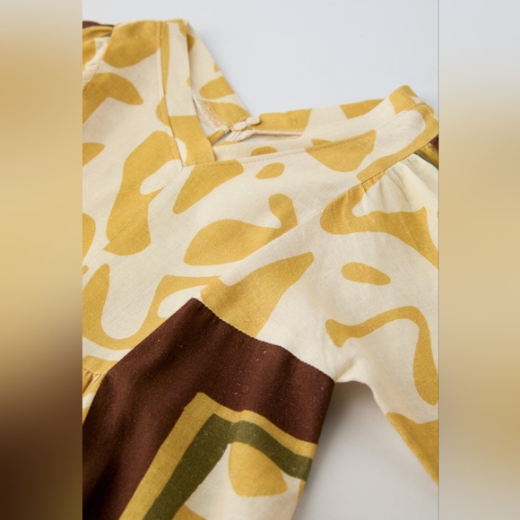 ZARA KIDS PRINTED DRESS - Picture 3 of 5